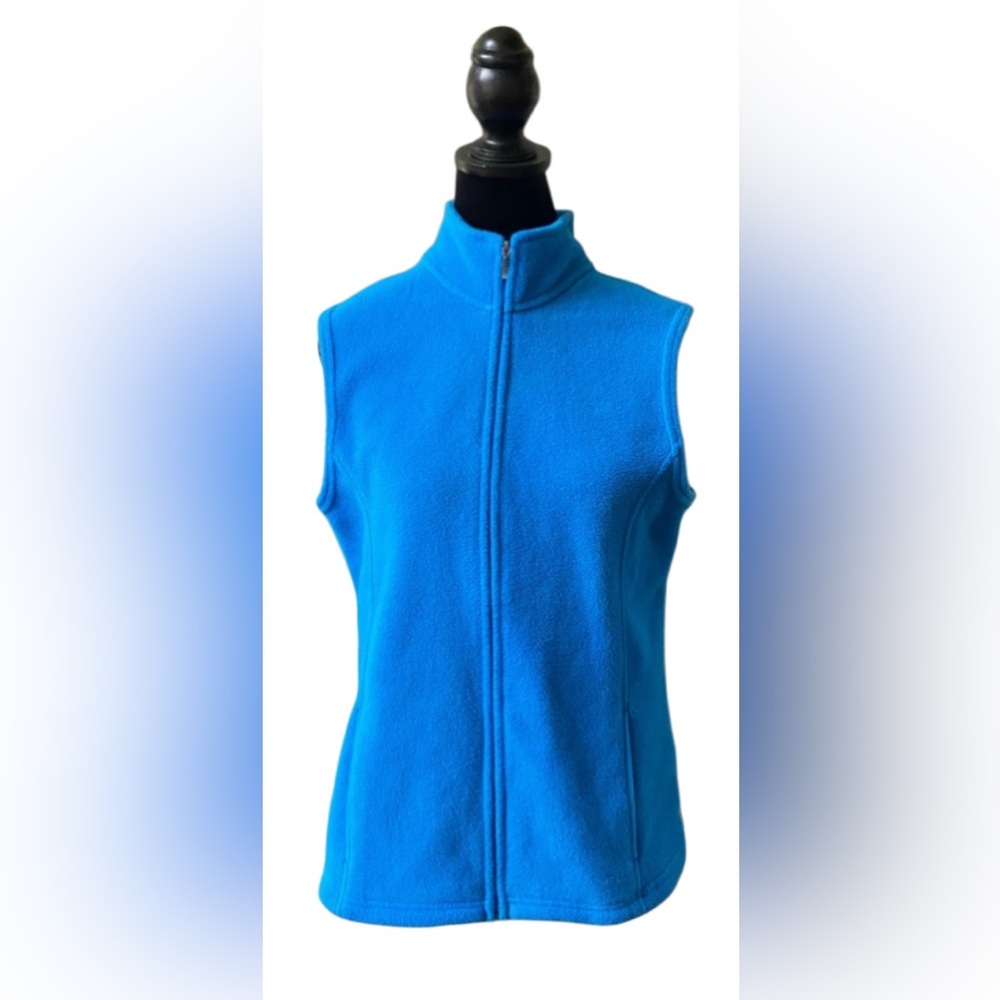 L. L. Bean: Blue Fleece Vest